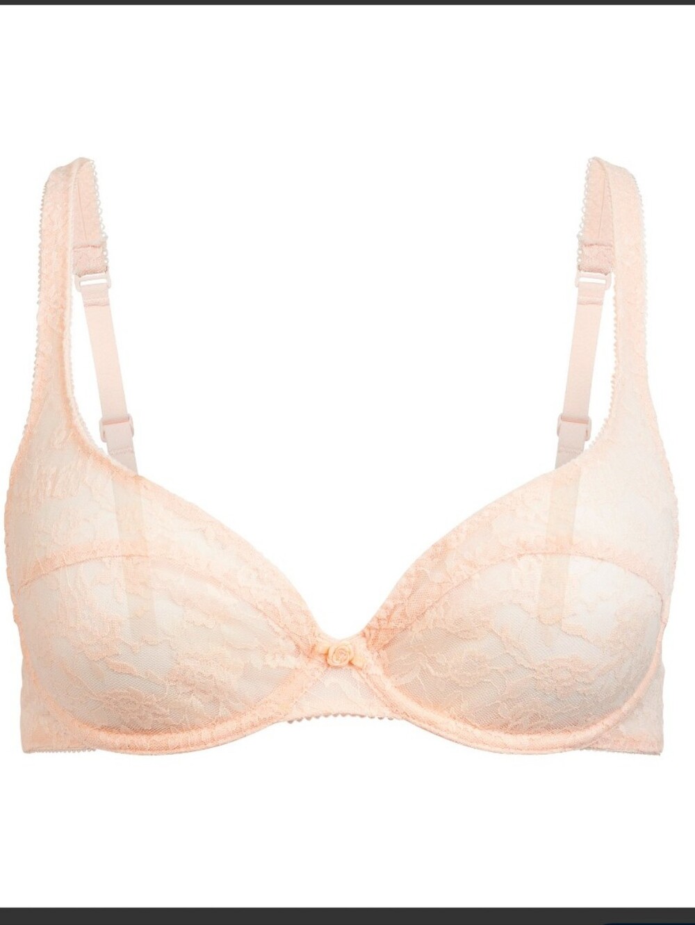 SKIMS Vintage Unlined Lace Underwire Bra - Picture 7 of 8